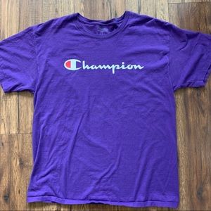 Champion Purple T-Shirt